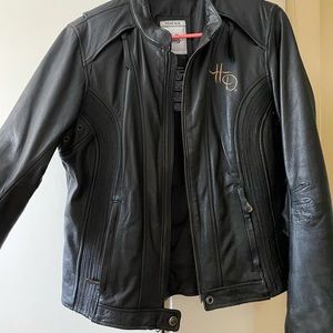 Harley Davidson 110th anniversary leather jacket.
